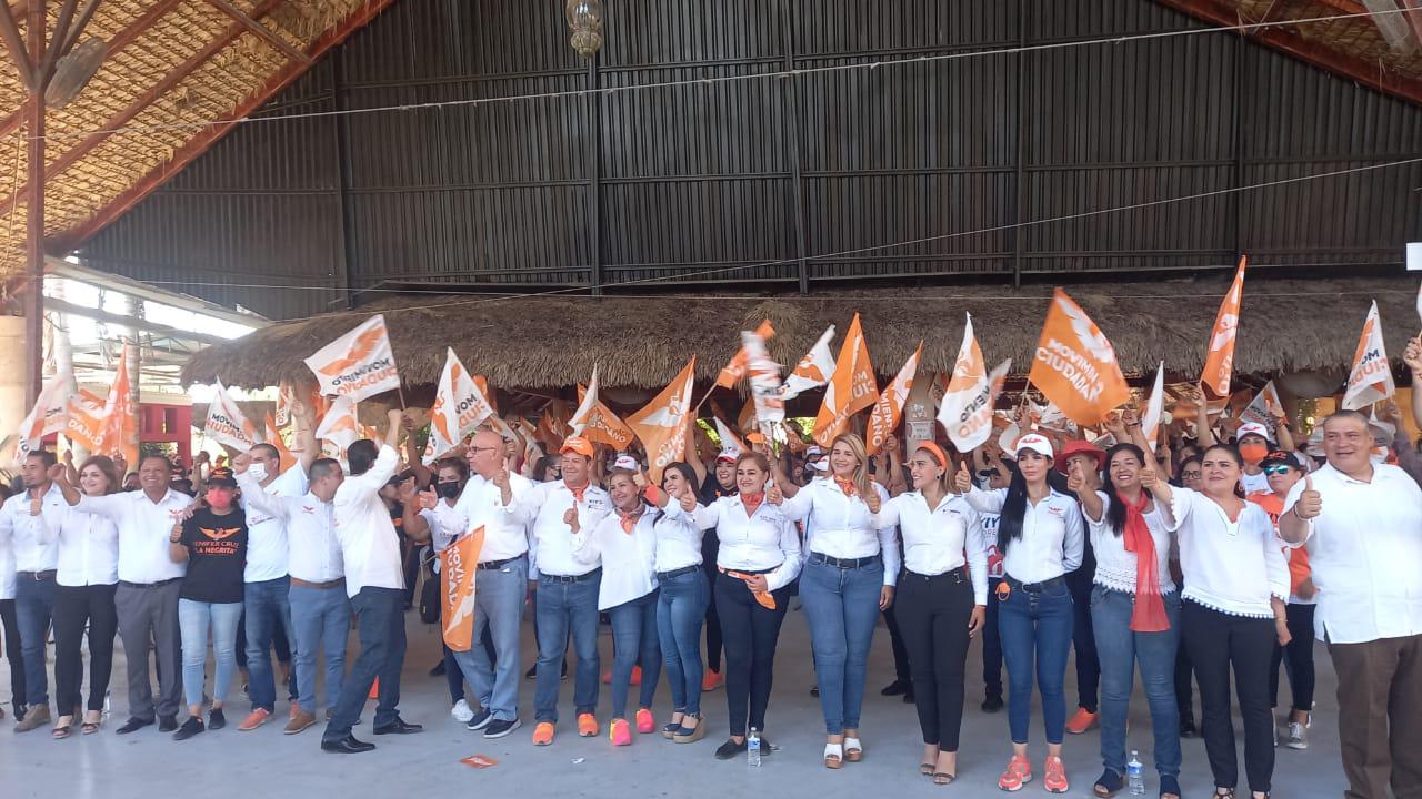 $!Al Cierre de campaña de MC acude Dante Delgado Rannauro