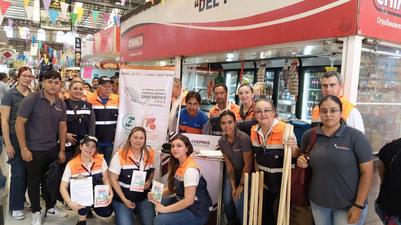 $!Supervisa Coepriss mercados de Mazatlán