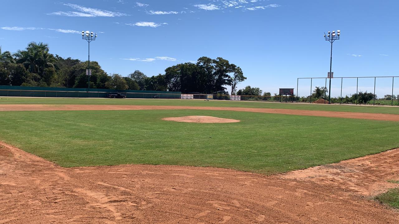 $!A buen paso va construcción de estadio de beisbol de La Higuerita, en Culiacán