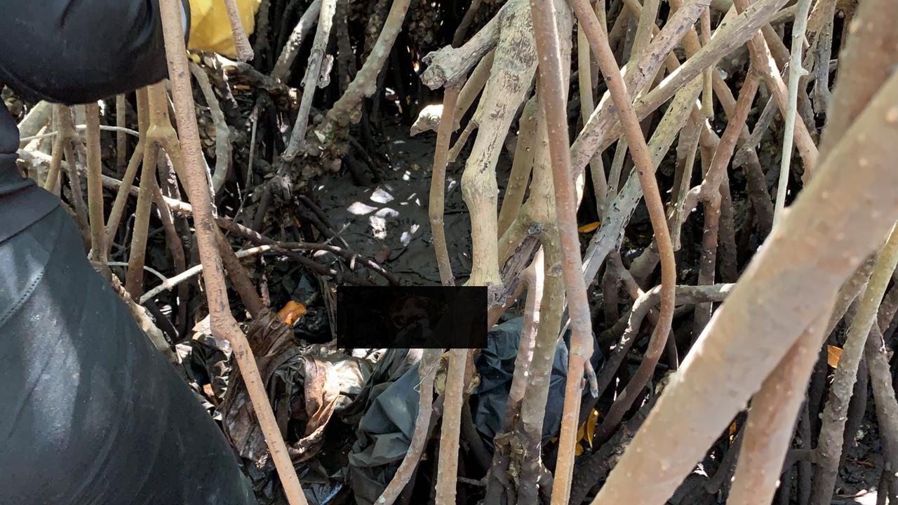 $!Encuentran osamenta entre mangles de El Maviri
