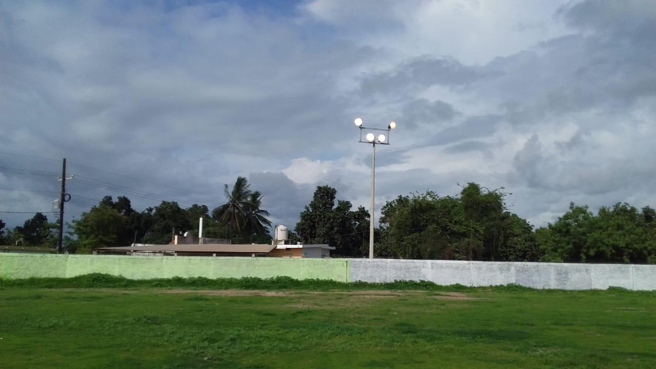 $!Rehabilitan campo de beisbol de Apoderado, en Rosario