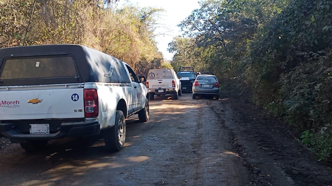 $!Asesinan a un hombre en camino de terracería al norte de Mazatlán