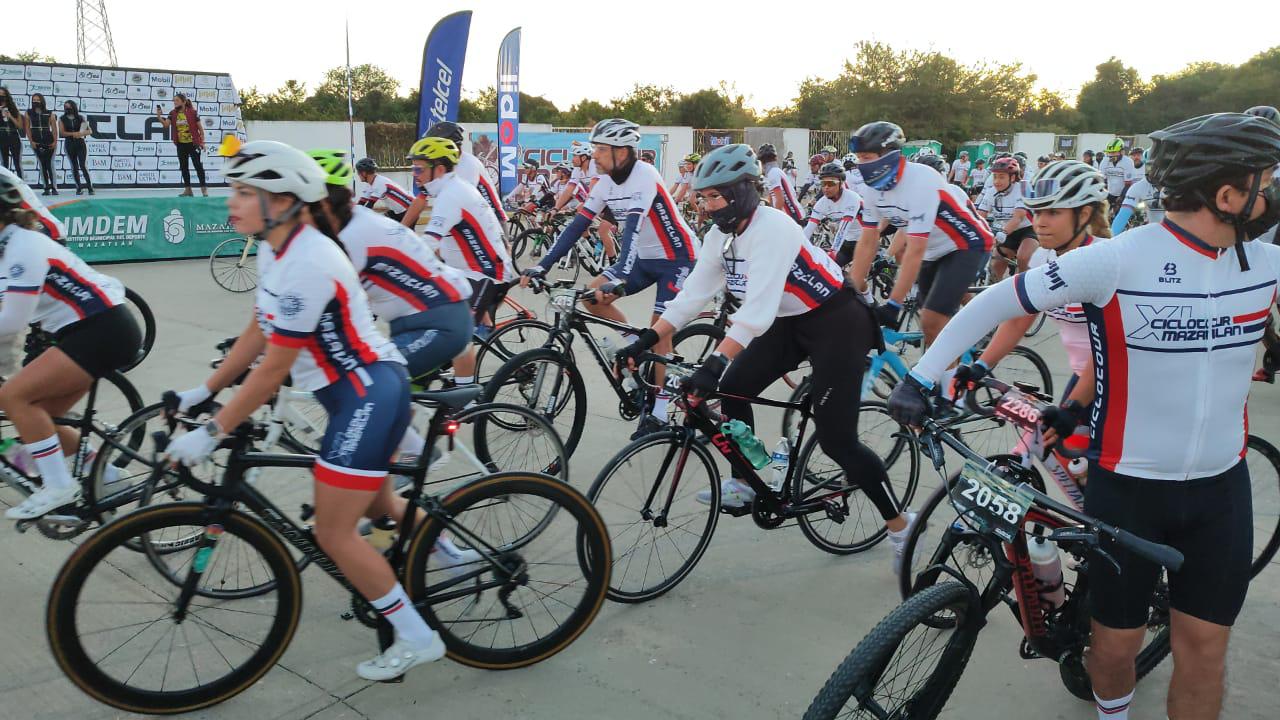 $!Ciclotour Mazatlán 2021 rebasa las expectativas