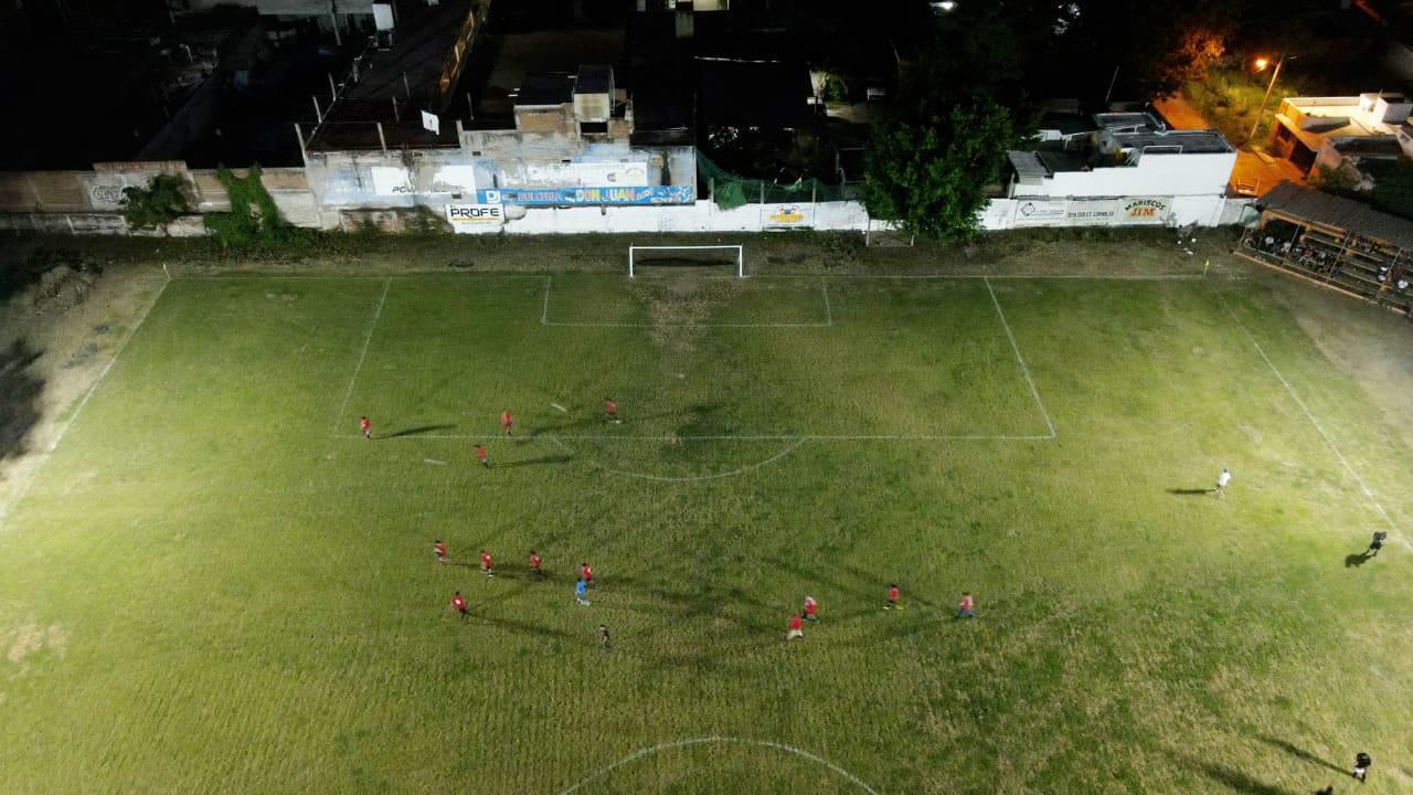 $!Inauguran iluminación del campo José Luis ‘Chile’ Gómez, de Villa Unión