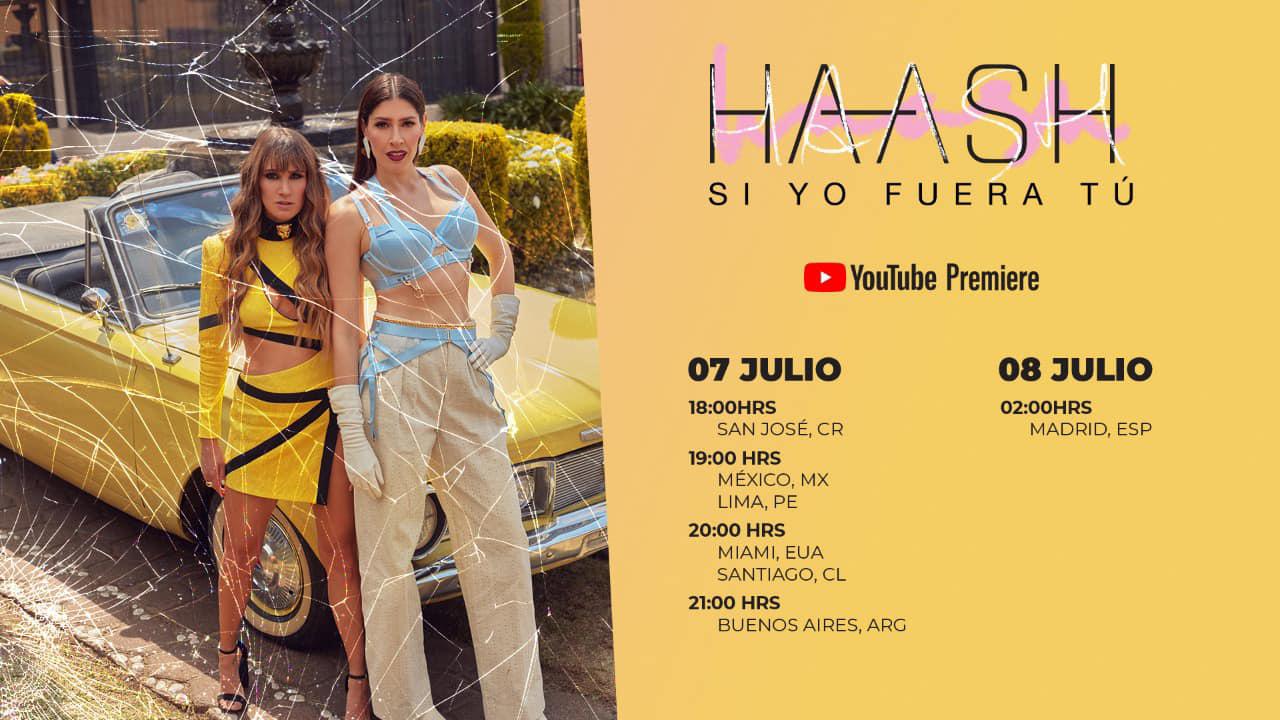$!Lanza Ha*Ash este jueves ‘Si yo fuera tú’, su nuevo sencillo