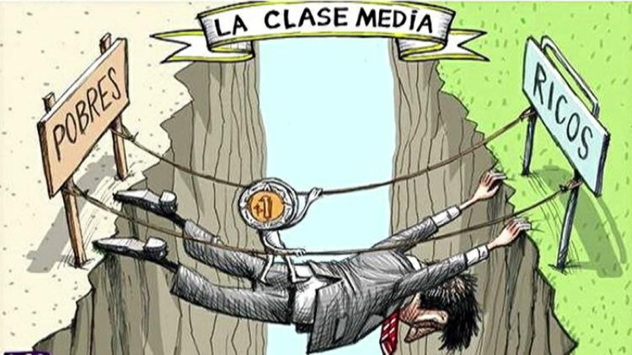 $!Cartón el Abismo de la Clase Media.
