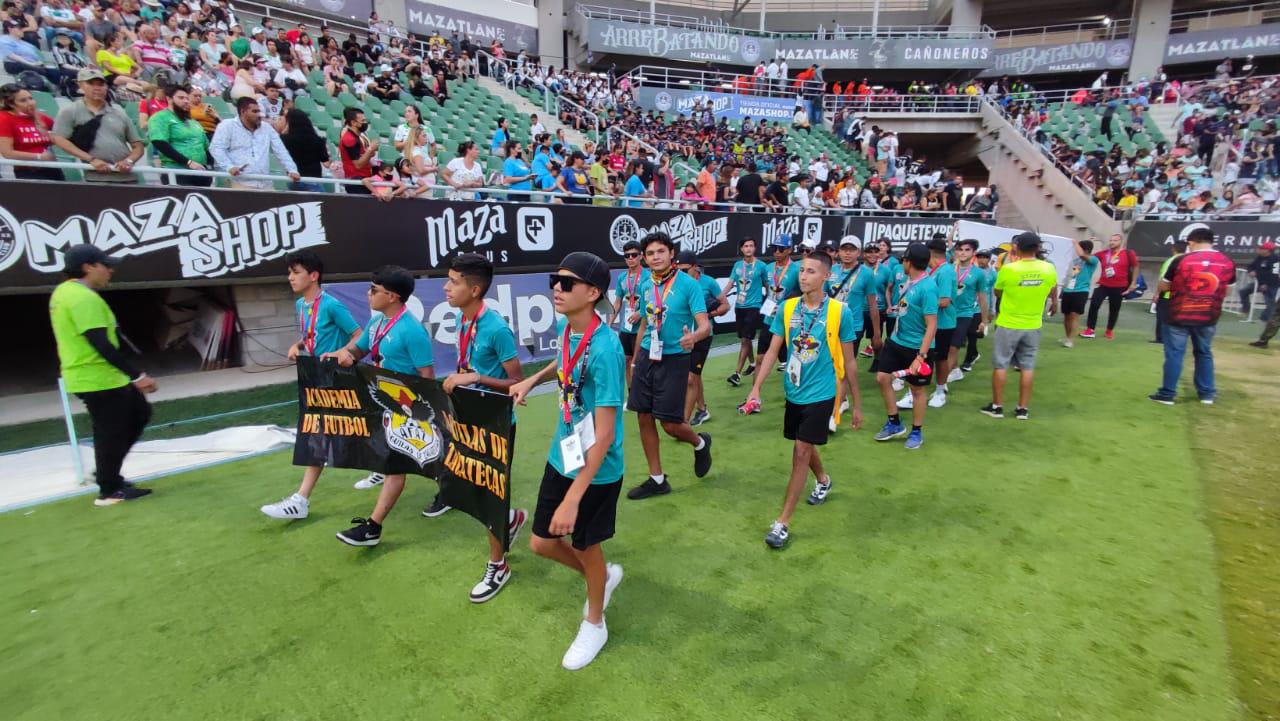$!Inauguran en el Kraken Copa Mazatlán de Futbol 11 2022