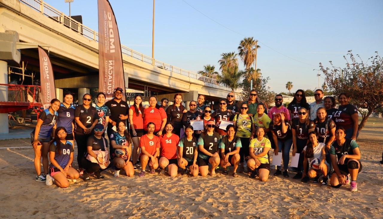 $!Rinden homenaje a Hilda Gaxiola en Torneo de Voleibol de Playa