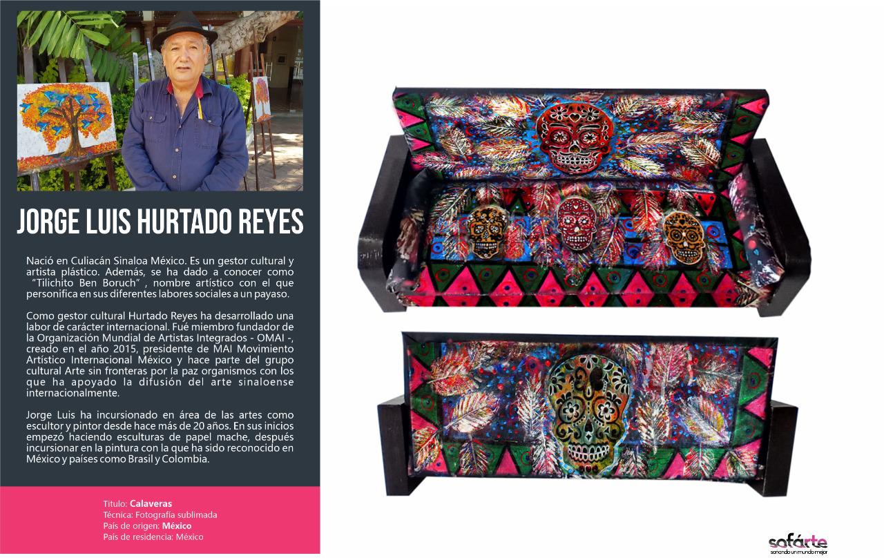 $!Participa Jorge Luis Hurtado en el proyecto internacional Sofárte ‘Soñando un mundo mejor’