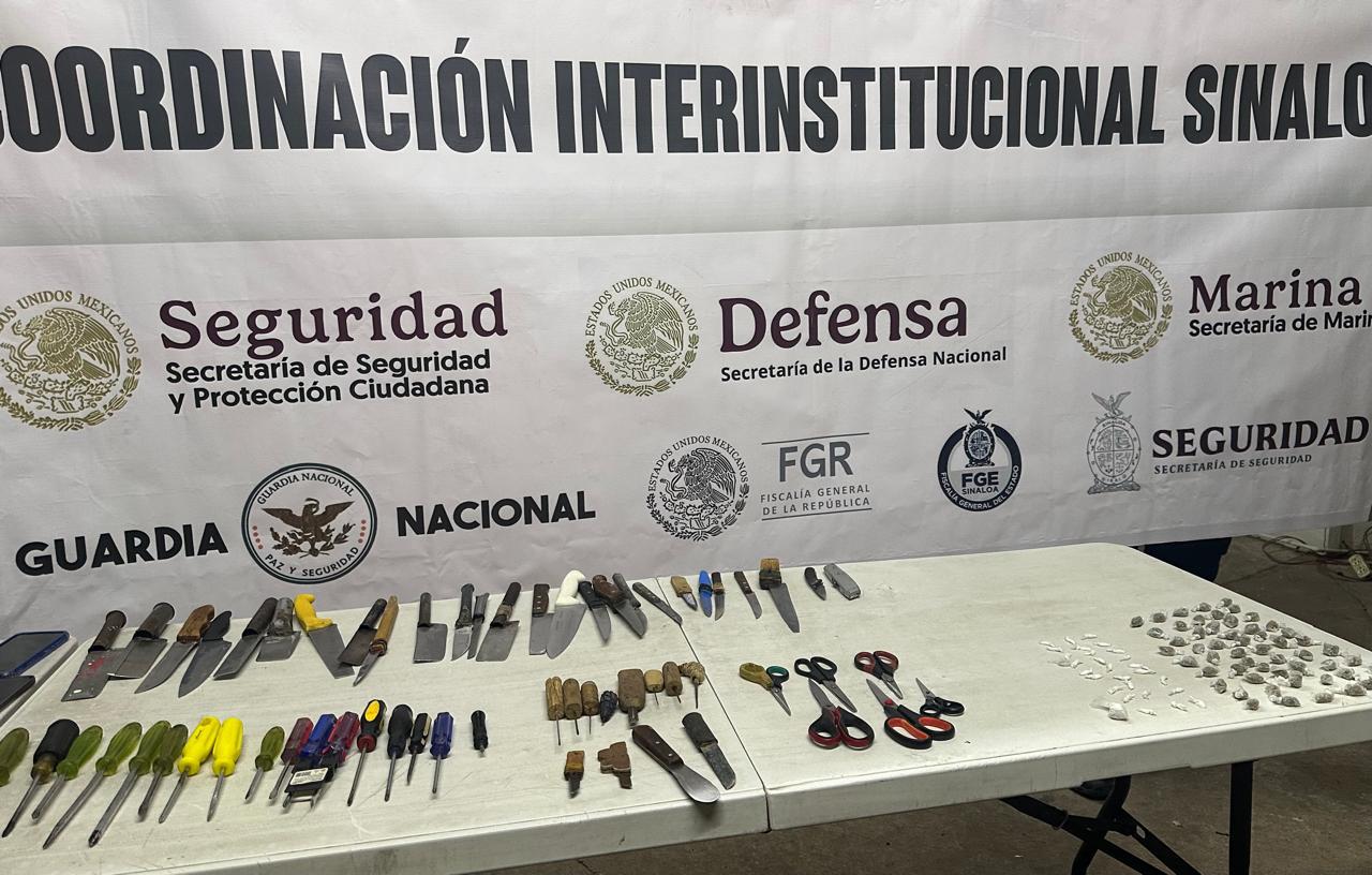 $!Decomisan más celulares, módems y dosis de drogas dentro del Penal de Aguaruto