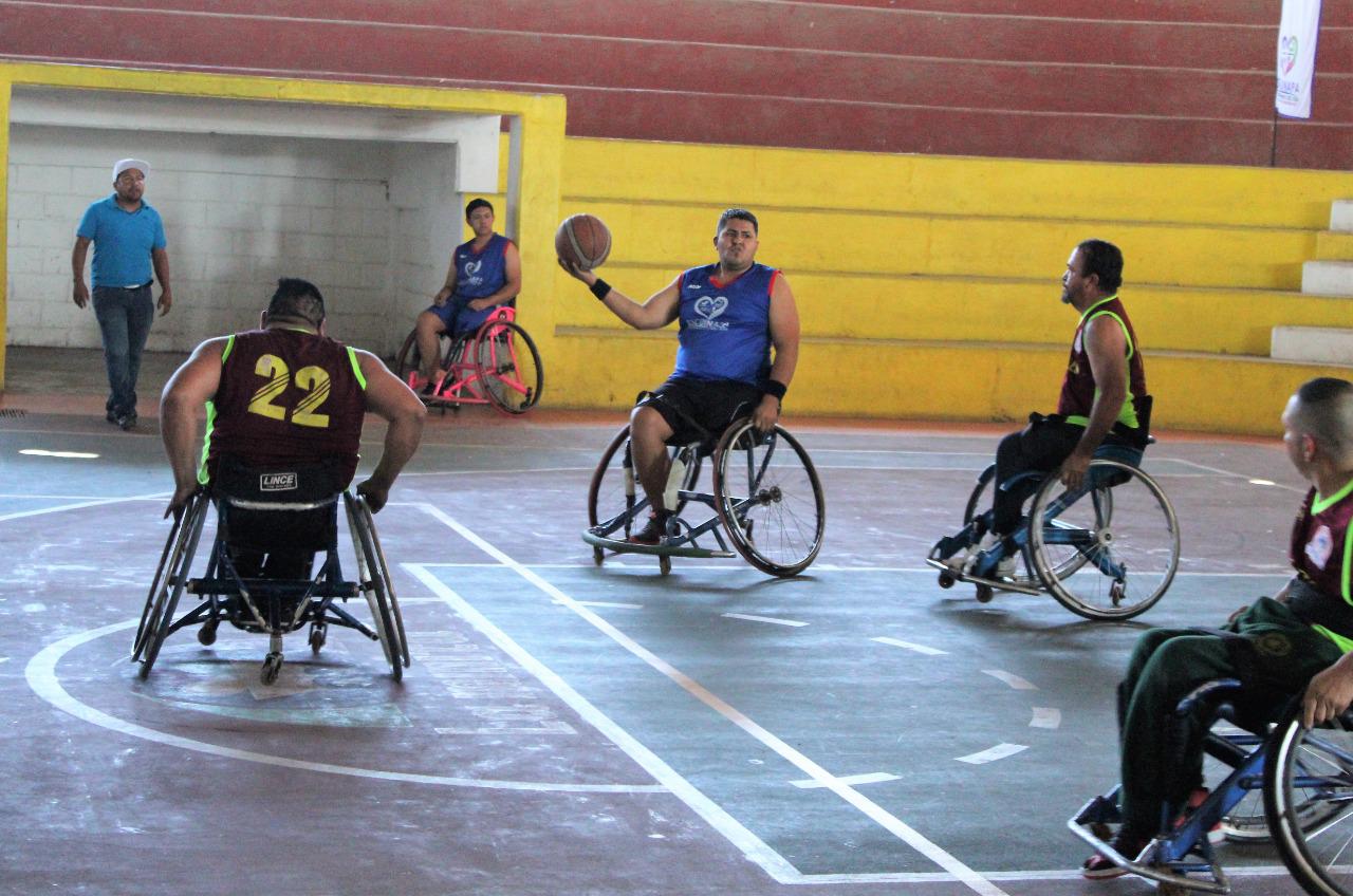 $!Escuinapa es campeón del Cuadrangular de Baloncesto en Silla de Ruedas
