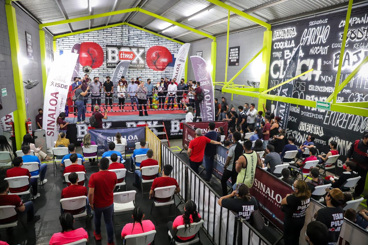 $!‘Un Golpe al Vicio’ dan en Sinaloa con función de boxeo