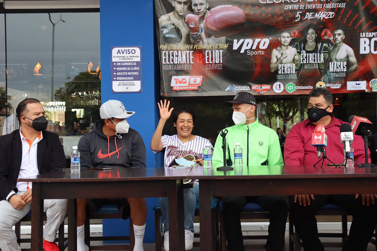 $!Gran expectativa por función de boxeo del 5 de marzo en Culiacán