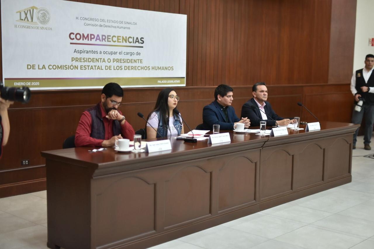$!Culminan las comparecencias para la presidencia de la CEDH en Sinaloa