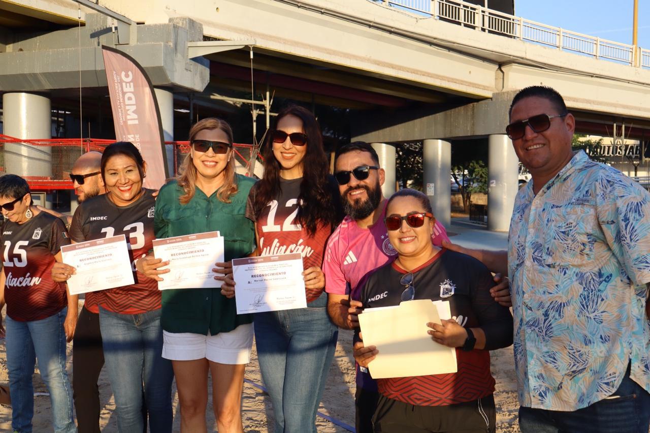 $!Rinden homenaje a Hilda Gaxiola en Torneo de Voleibol de Playa