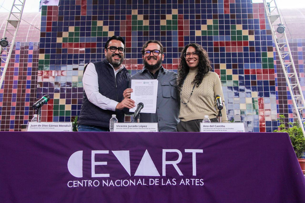 $!Busca Culiacán impulsar actividades artísticas y culturales tras firmar convenio con el Cenart