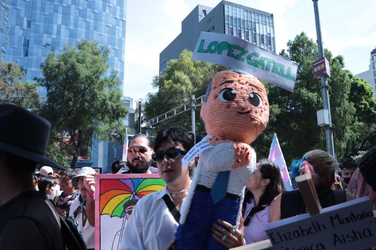 $!El sol y los arcoíris brillan en la Marcha del Orgullo LGBT+ 2023 en CDMX