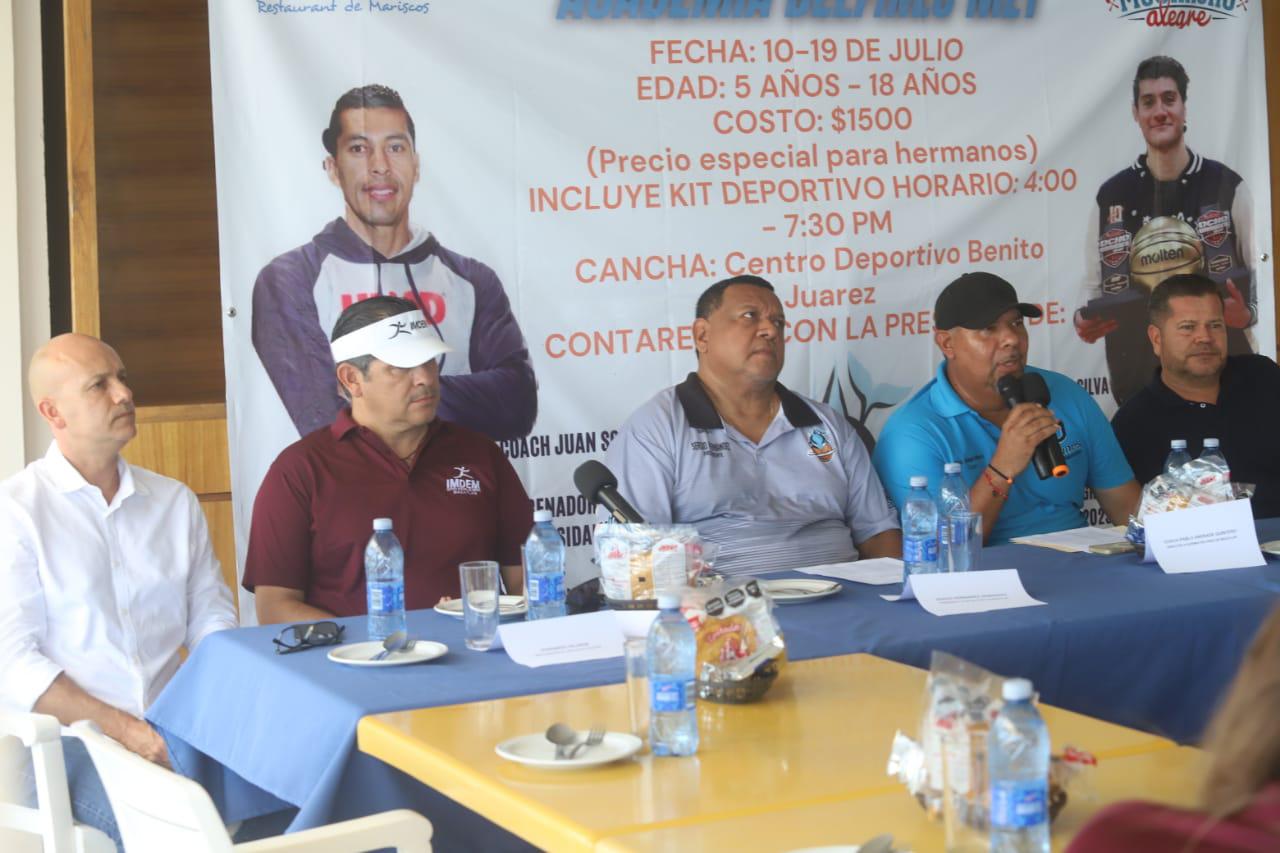 $!Anuncian tercer Campamento Academia Delfines MZT