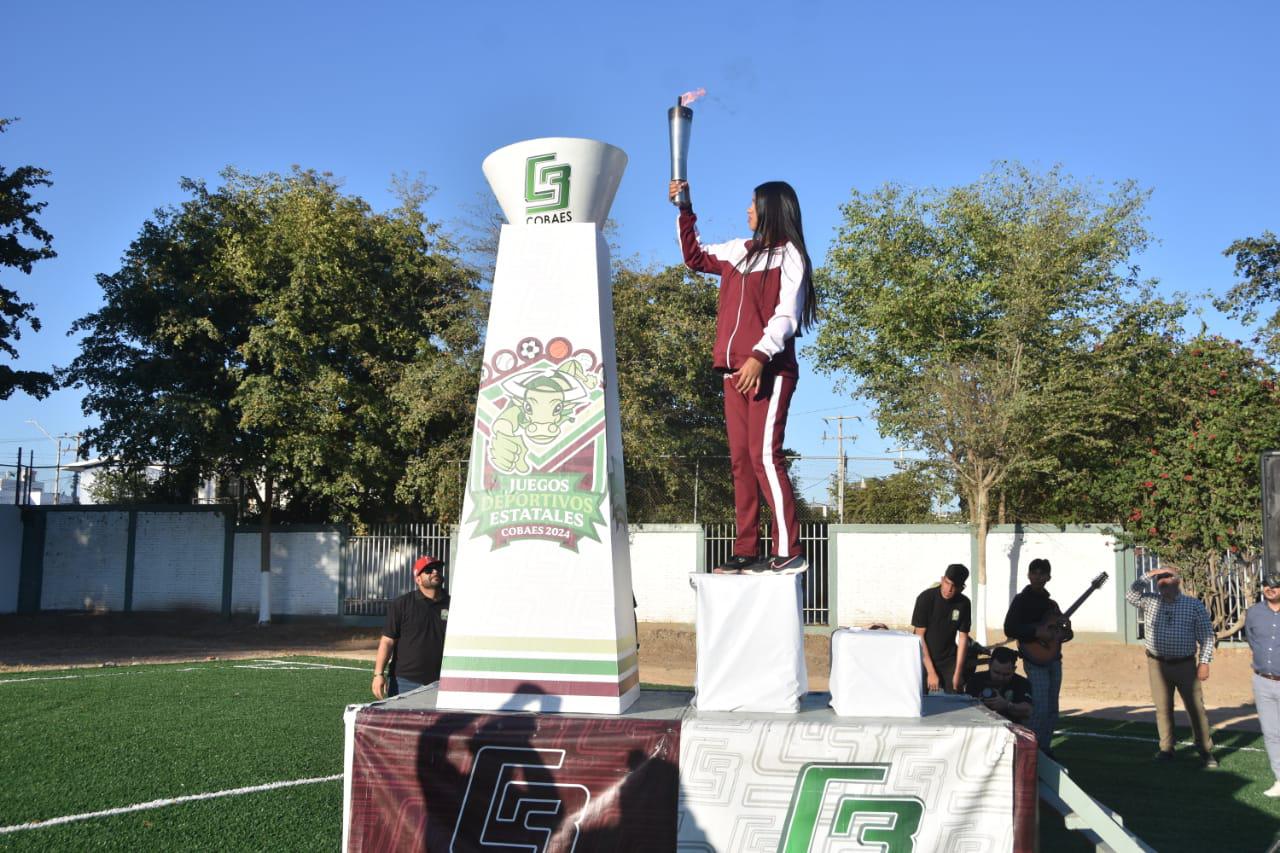 $!Inauguran autoridades los Juegos Deportivos Estatales Cobaes 2024