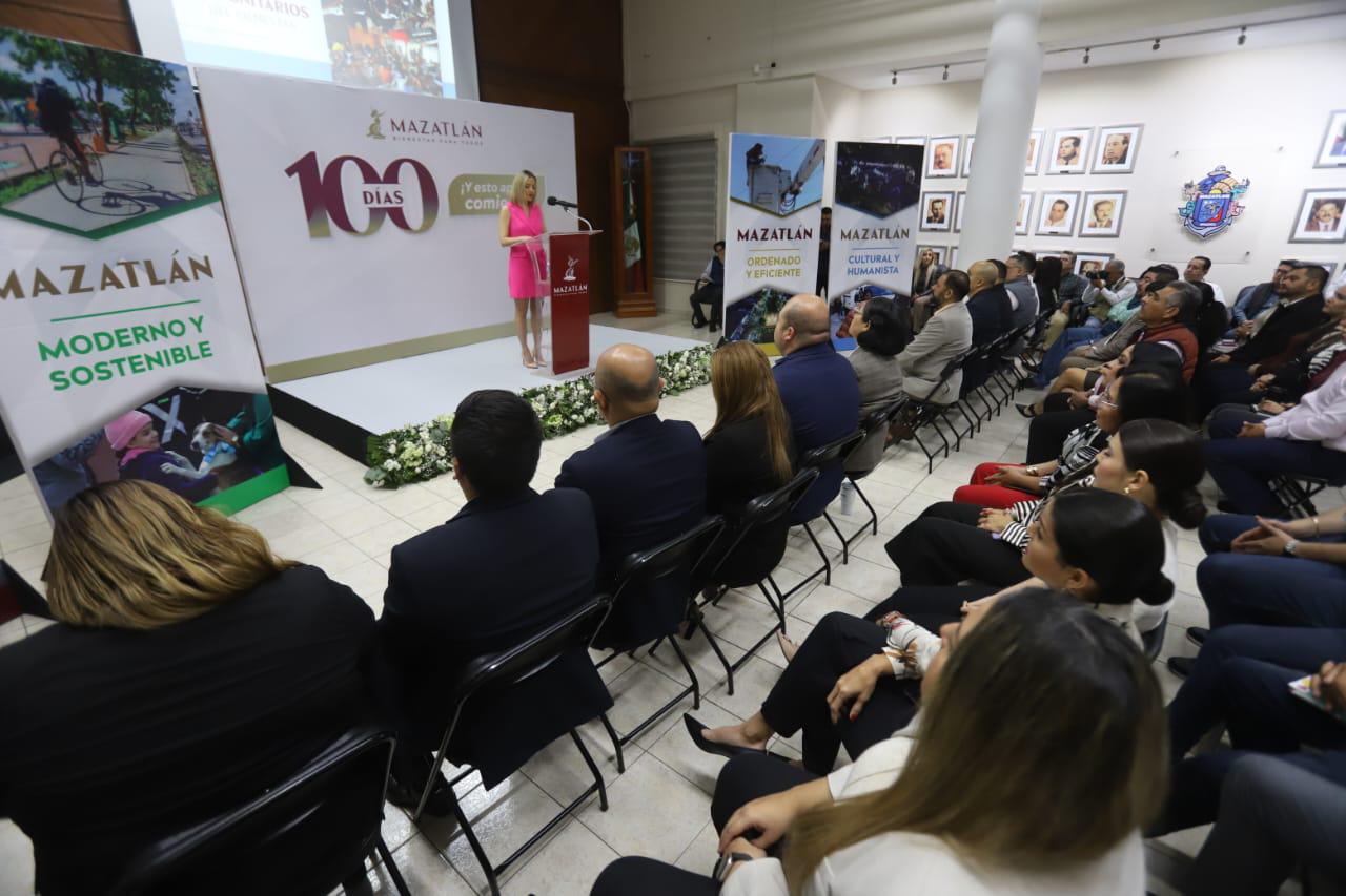 $!Resalta Estrella Palacios las obras del Estado; ‘para nadie es un secreto que enfrentamos retos’, dice