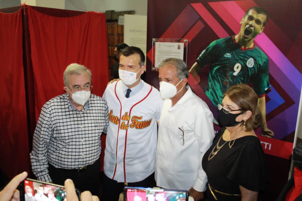 $!Jared Borgetti, Óliver Pérez y Héctor Avendaño son los nuevos inmortales del deporte en Culiacán