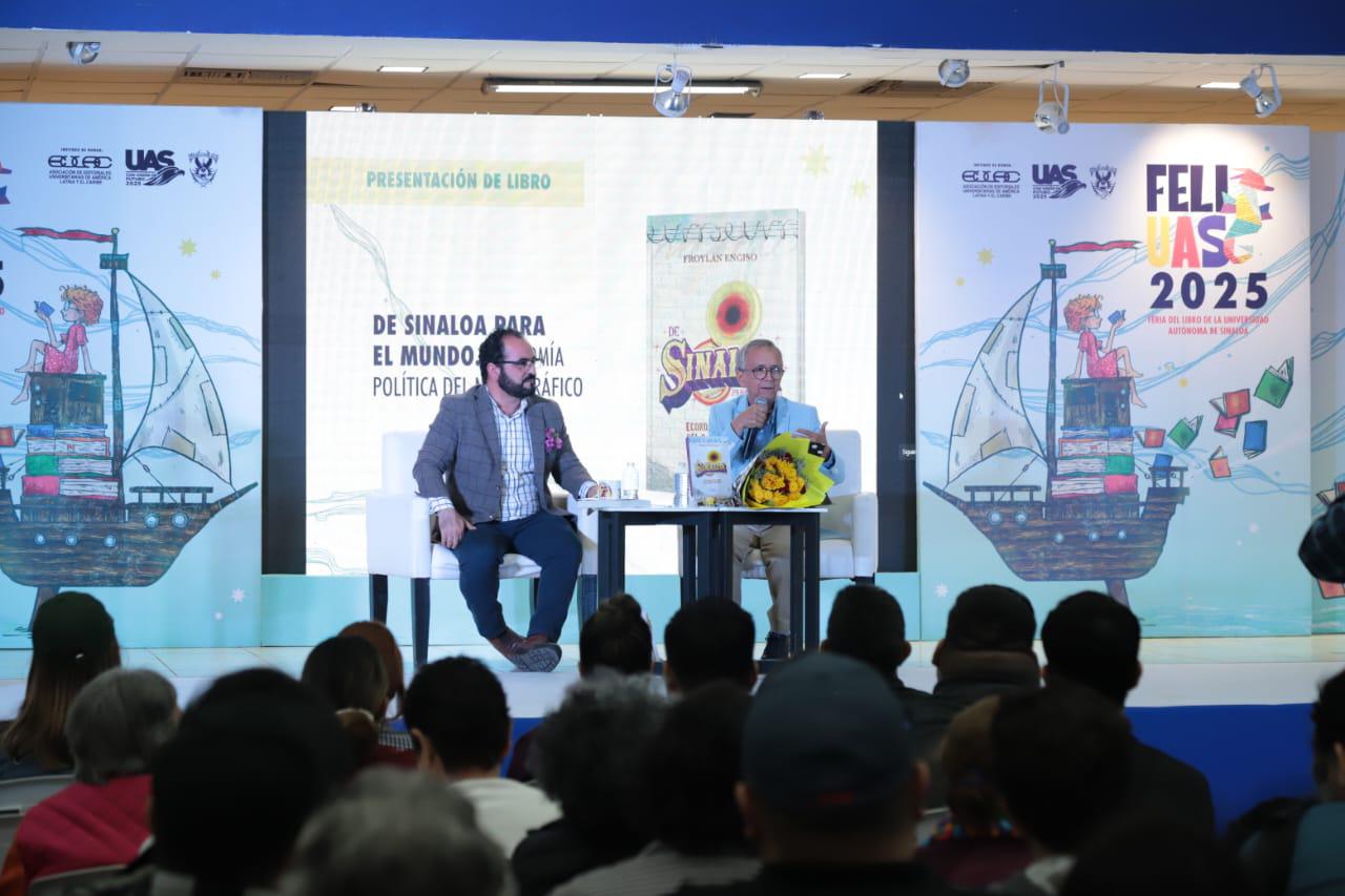 $!Es falso que el narcotráfico genere riqueza: Froylán Enciso