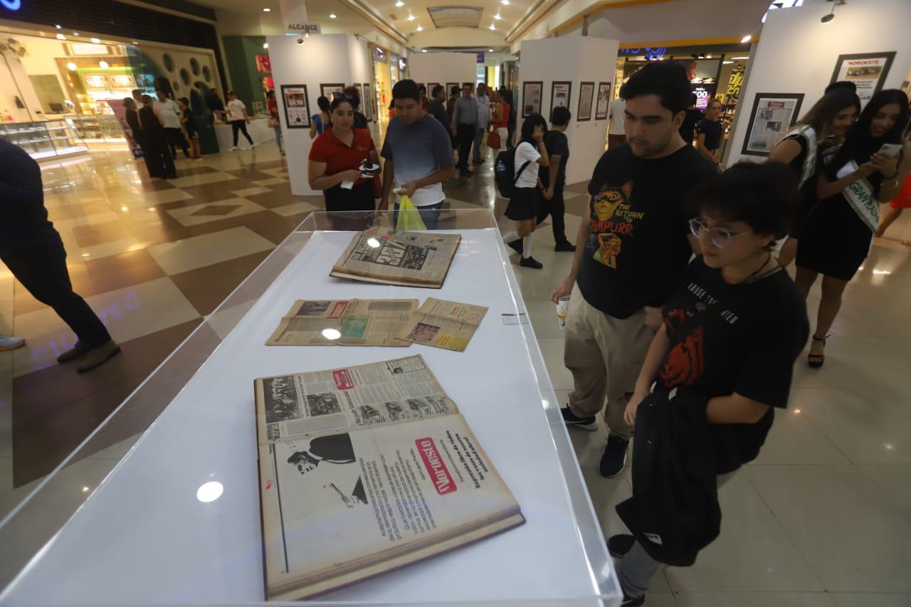 $!Presenta Datemex su historia veraz y oportuna con la exposición ‘50 años en portadas’