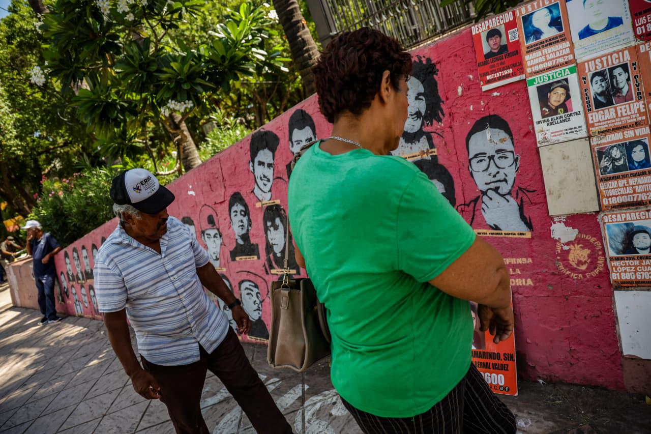 $!El rostro de personas desaparecidas en Sinaloa ocupará un mural en Culiacán