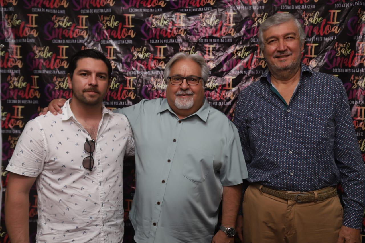 $!Carlos Zorrilla Bautista, Jorge Zorrilla Osuna y Héctor Bastidas.
