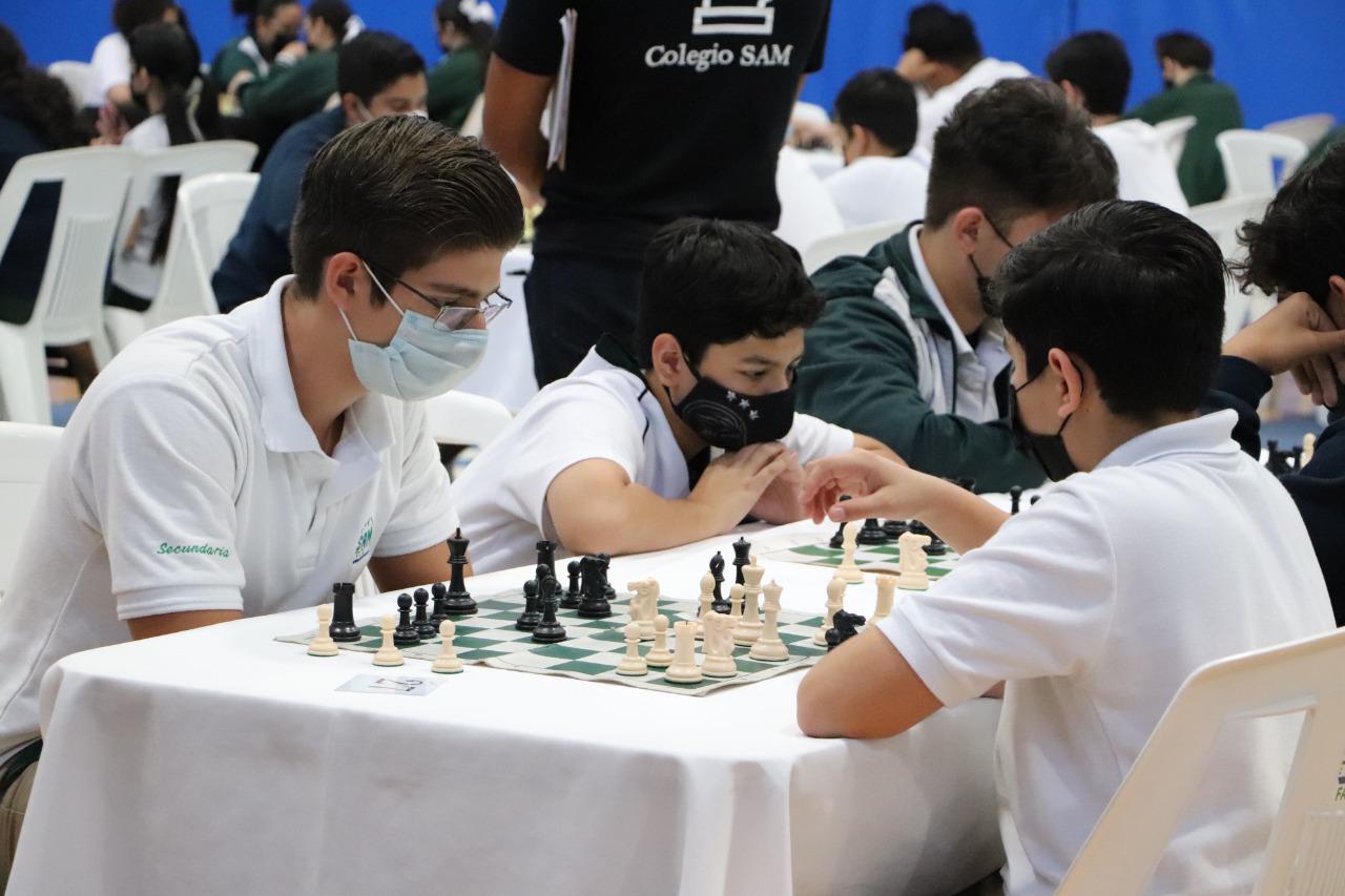 $!Colegio SAM lleva a cabo torneo ajedrez con su alumnado