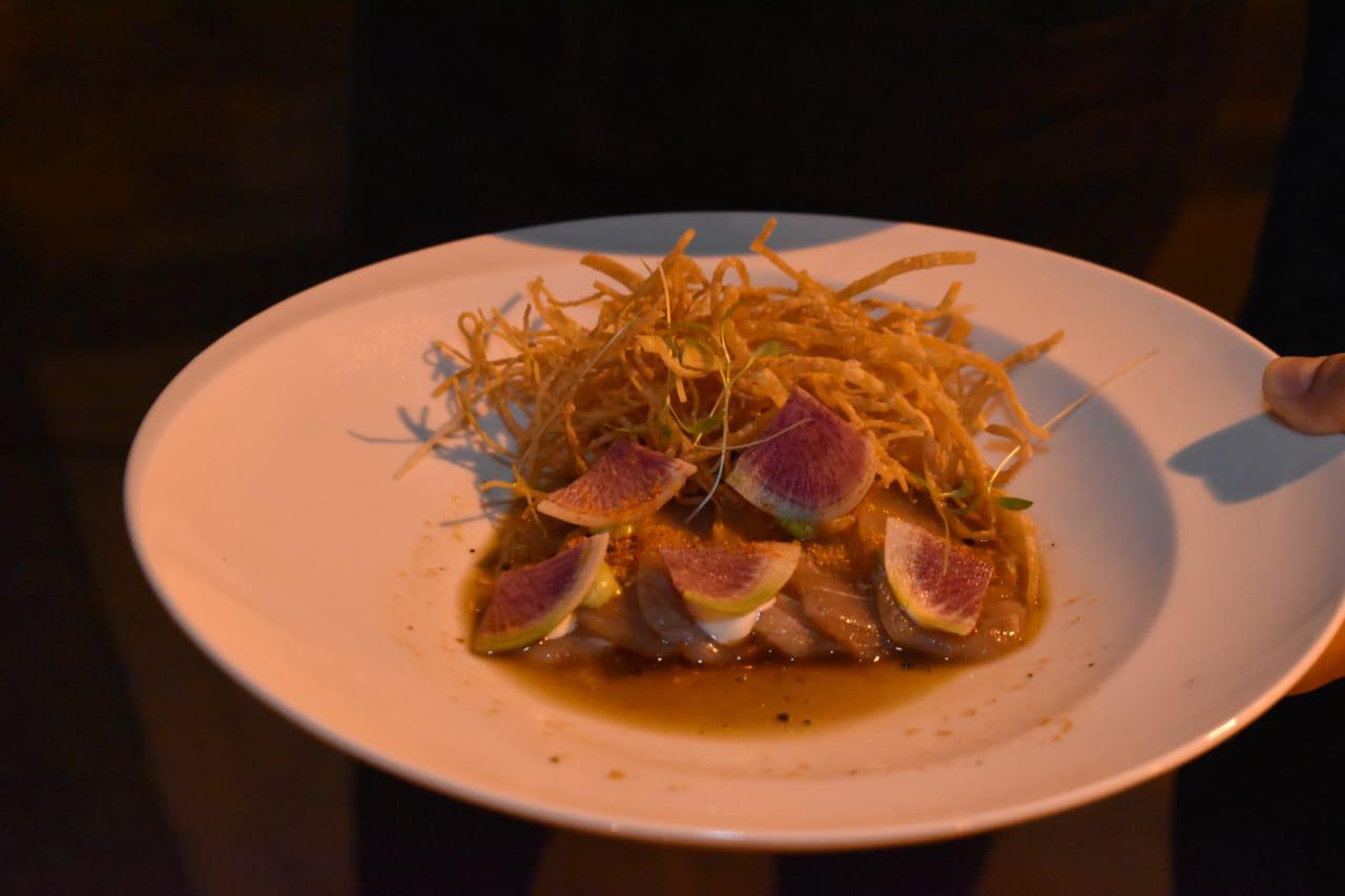 $!Tiradito de marlin ahumado.