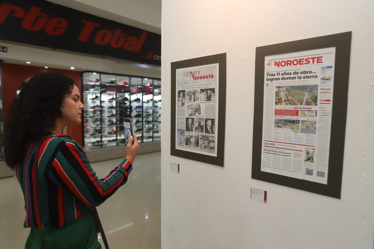 $!Presenta Datemex su historia veraz y oportuna con la exposición ‘50 años en portadas’