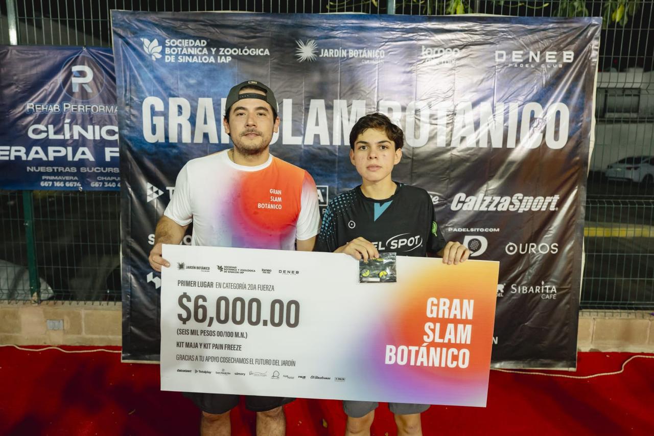 $!Todo un éxito el Gran Slam de Pádel en apoyo al Jardín Botánico de Culiacán