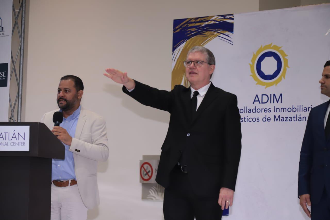 $!ADIM llama a sumar esfuerzos gobierno y sector privado para impulsar a Mazatlán