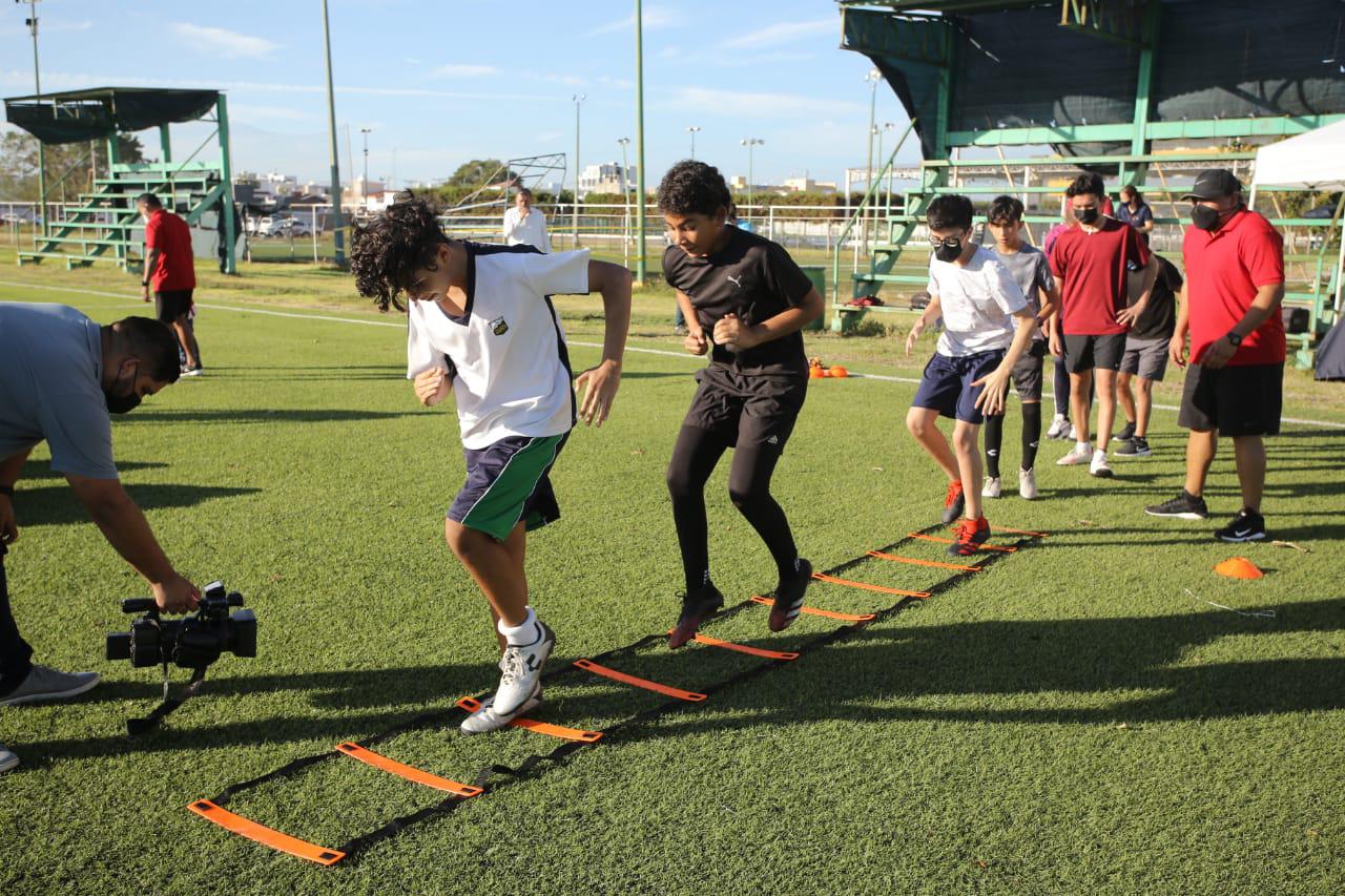 $!Escuela Chivas nace en Colegio Andes Mazatlán