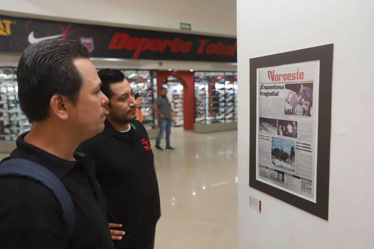 $!Presenta Datemex su historia veraz y oportuna con la exposición ‘50 años en portadas’