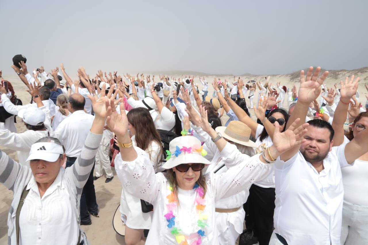 $!Ritual del Equinoccio de Primavera atrae a cientos de visitantes a Las Labradas