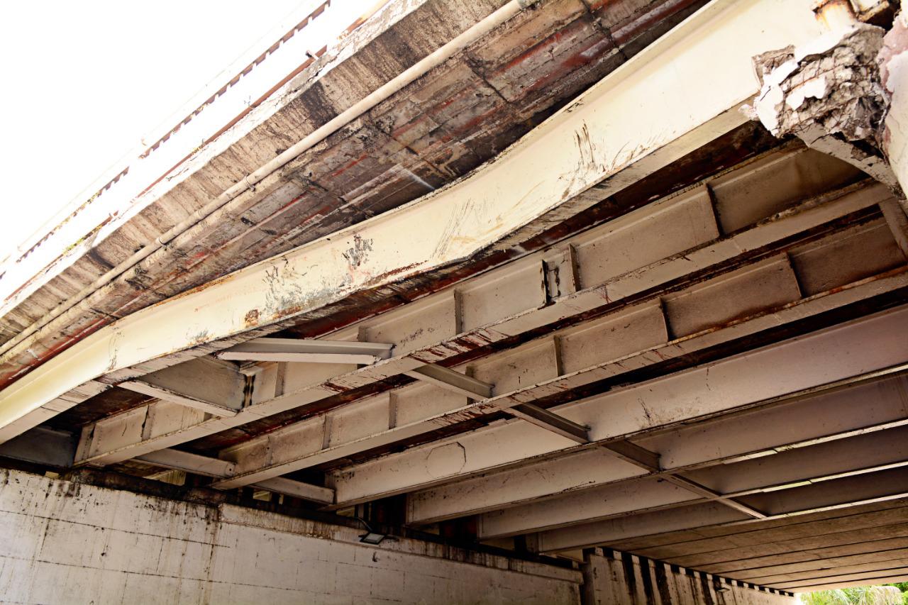 $!Esto dice Protección Civil sobre daño en el puente Hidalgo, de Culiacán