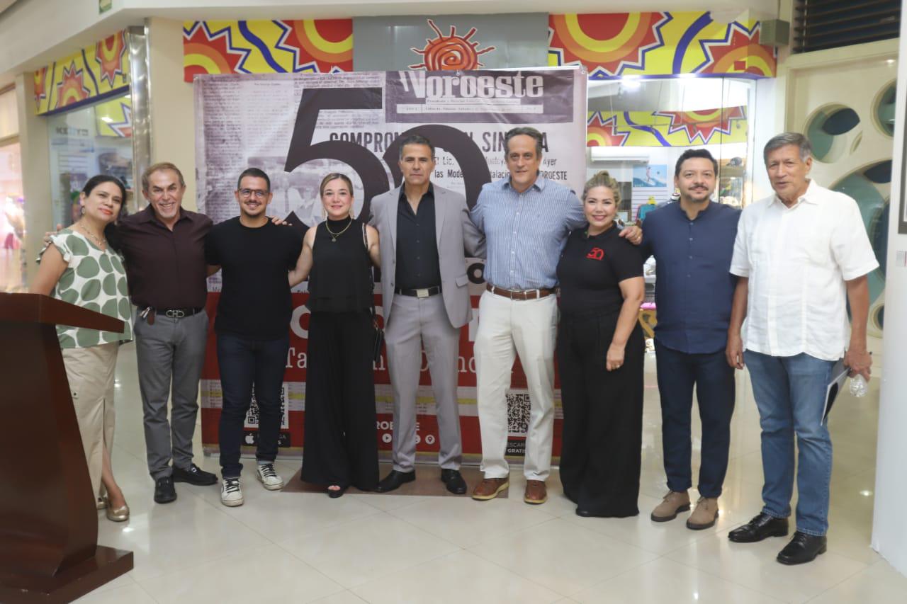 $!Presenta Datemex su historia veraz y oportuna con la exposición ‘50 años en portadas’