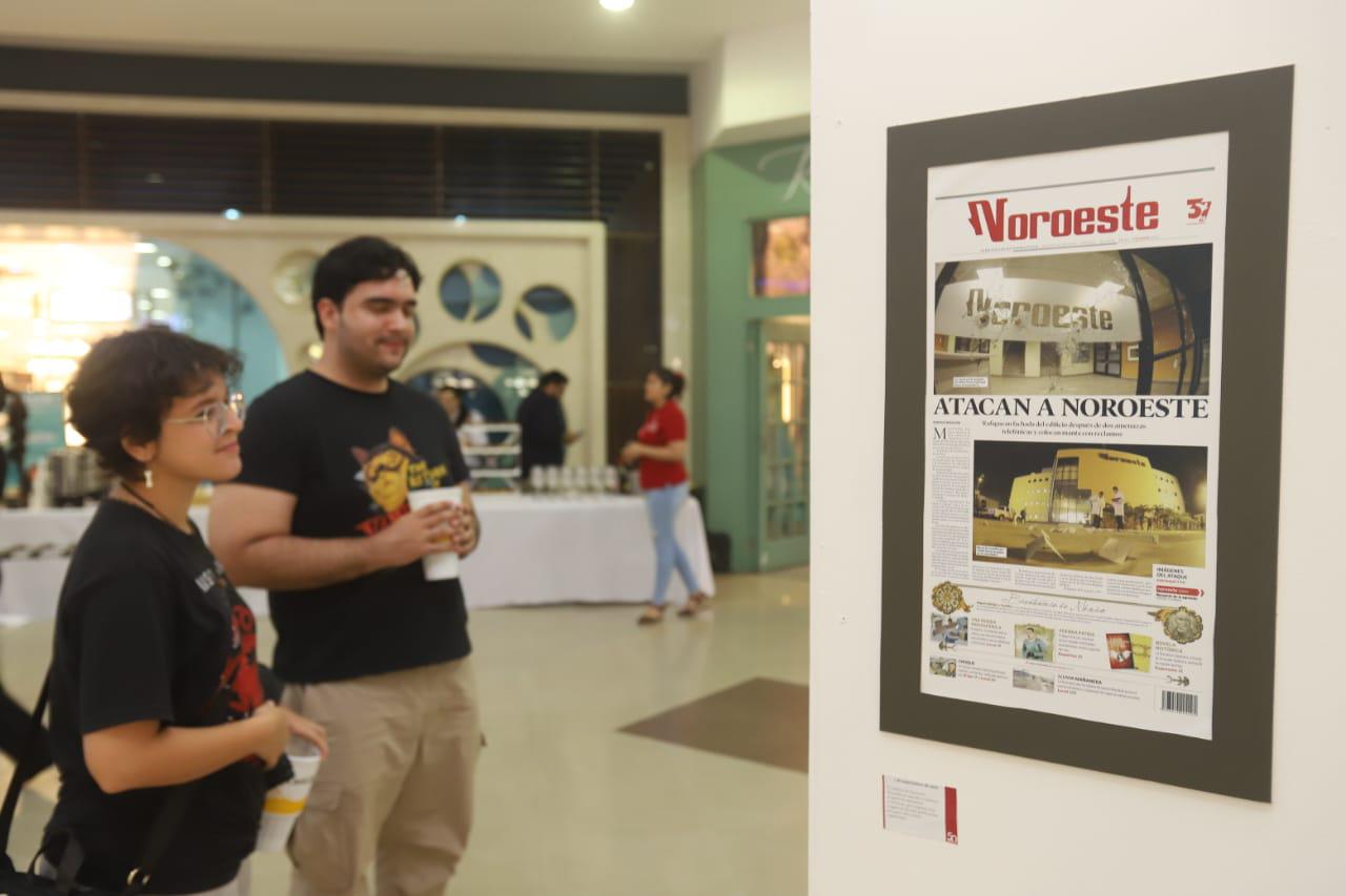 $!Presenta Datemex su historia veraz y oportuna con la exposición ‘50 años en portadas’