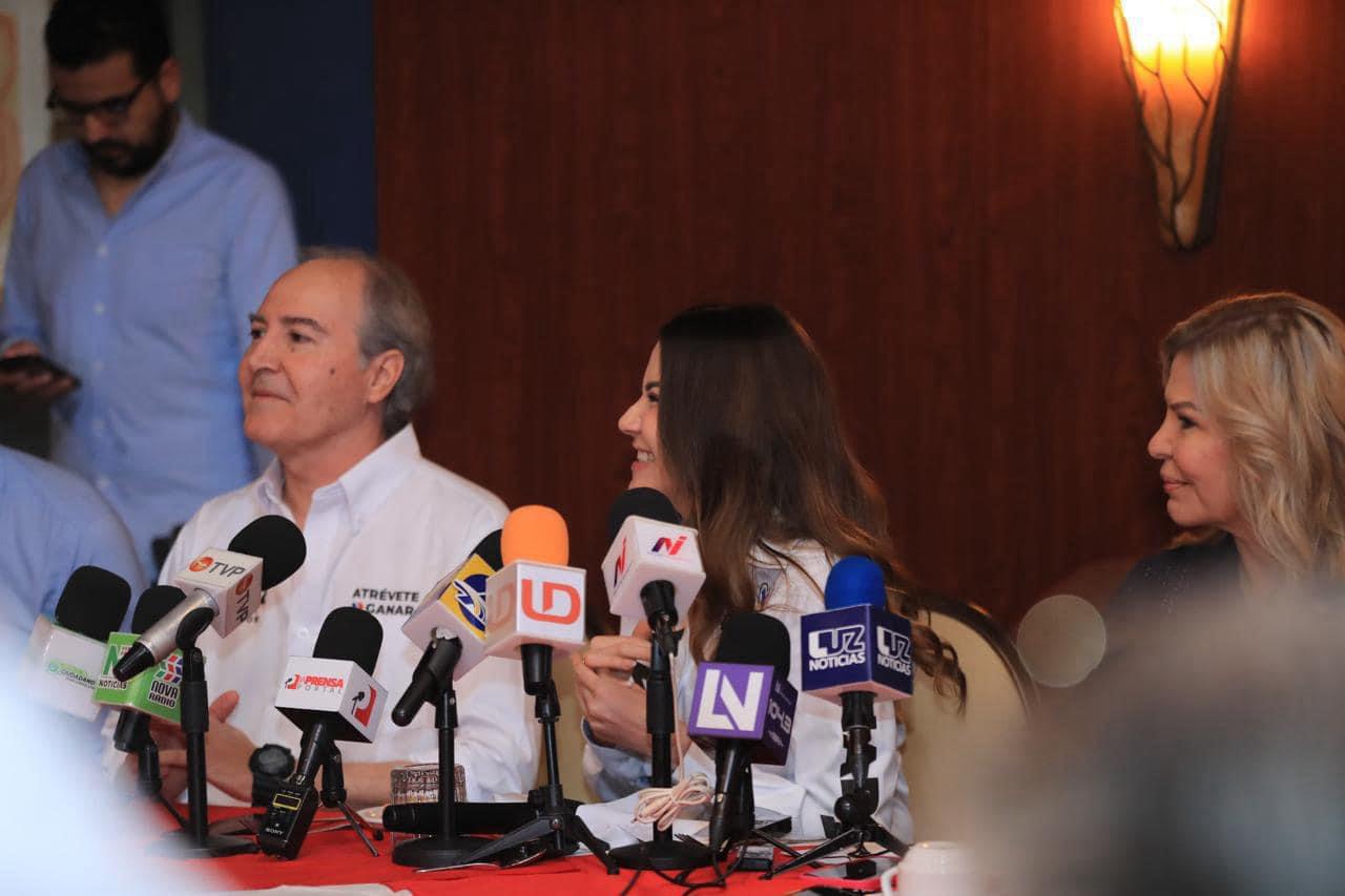 $!Garantiza Paloma Sánchez que desde cualquier escenario tendrá respeto hacia la prensa