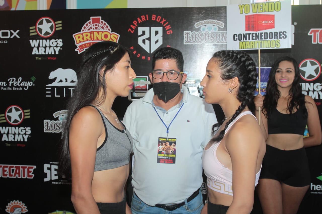 $!Pugilistas de la función ‘Rumbo a la Gloria’ vencen al primer rival