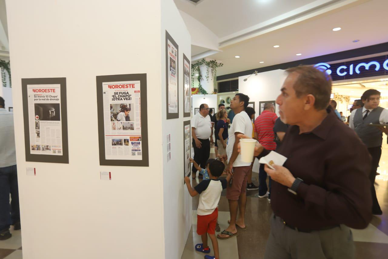 $!Presenta Datemex su historia veraz y oportuna con la exposición ‘50 años en portadas’