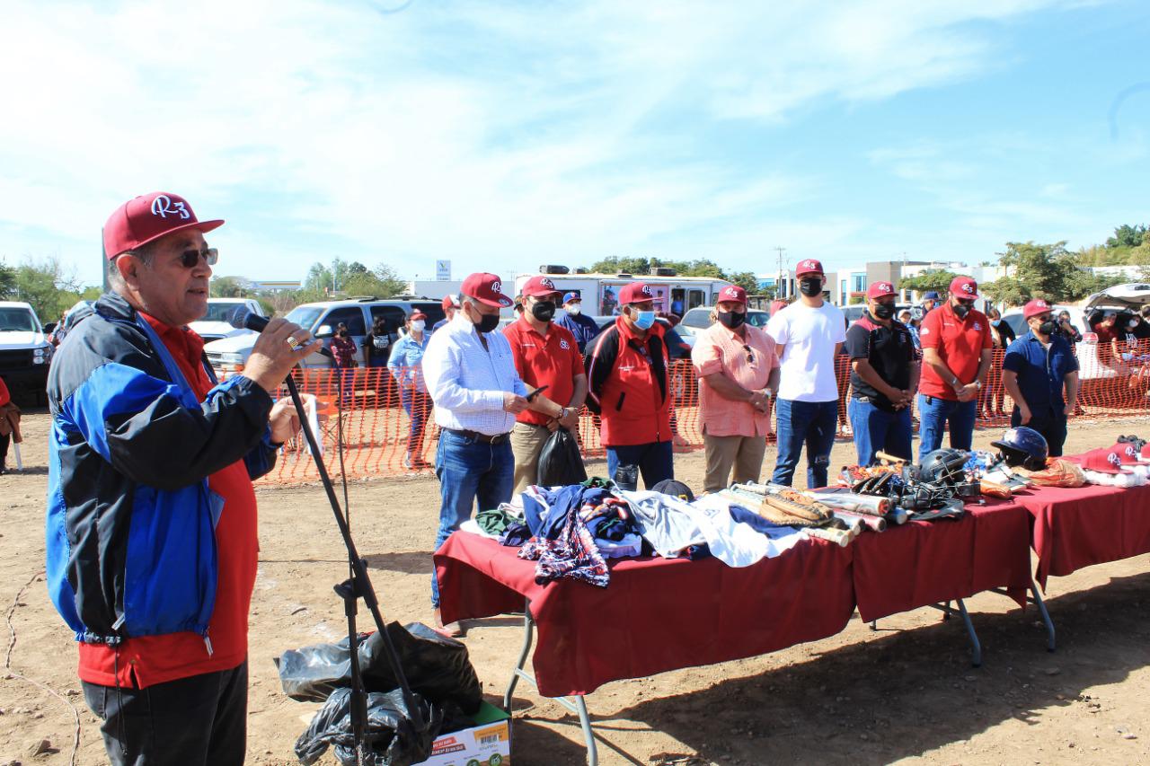 $!Inauguran Liga de Beisbol Regional Infantil y Juvenil del Municipio de Navolato
