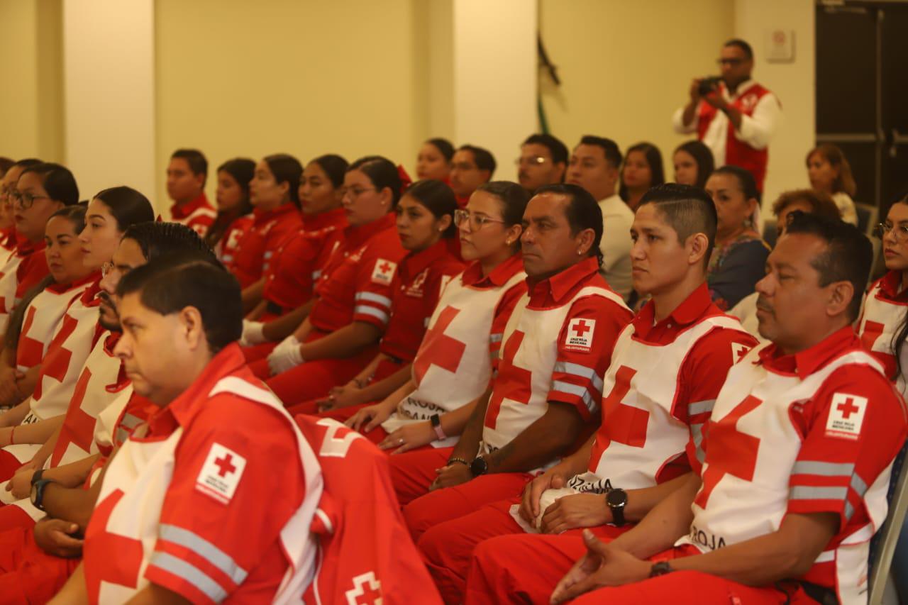 $!Celebran en Mazatlán Día del Socorrista con reconocimiento a sus integrantes