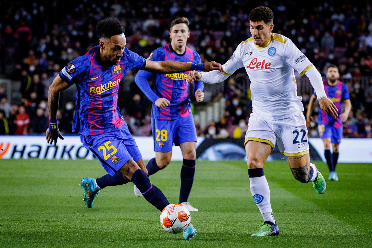 $!Barcelona rescata el empate ante el Napoli, pero constantes fallas lo privan del triunfo