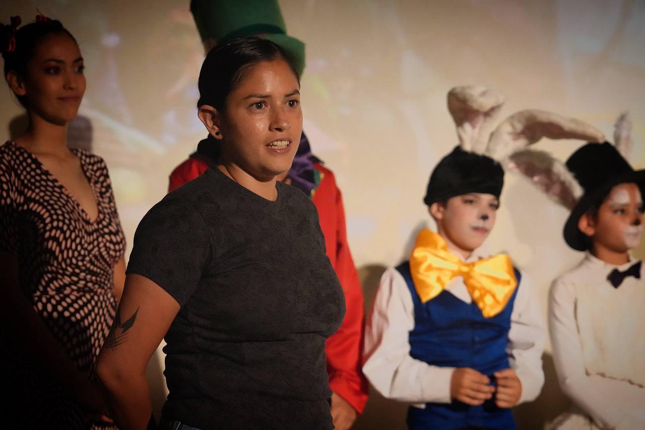 $!La maestra Dulce Guzmán dirigió el montaje que prepararon durante 10 meses.