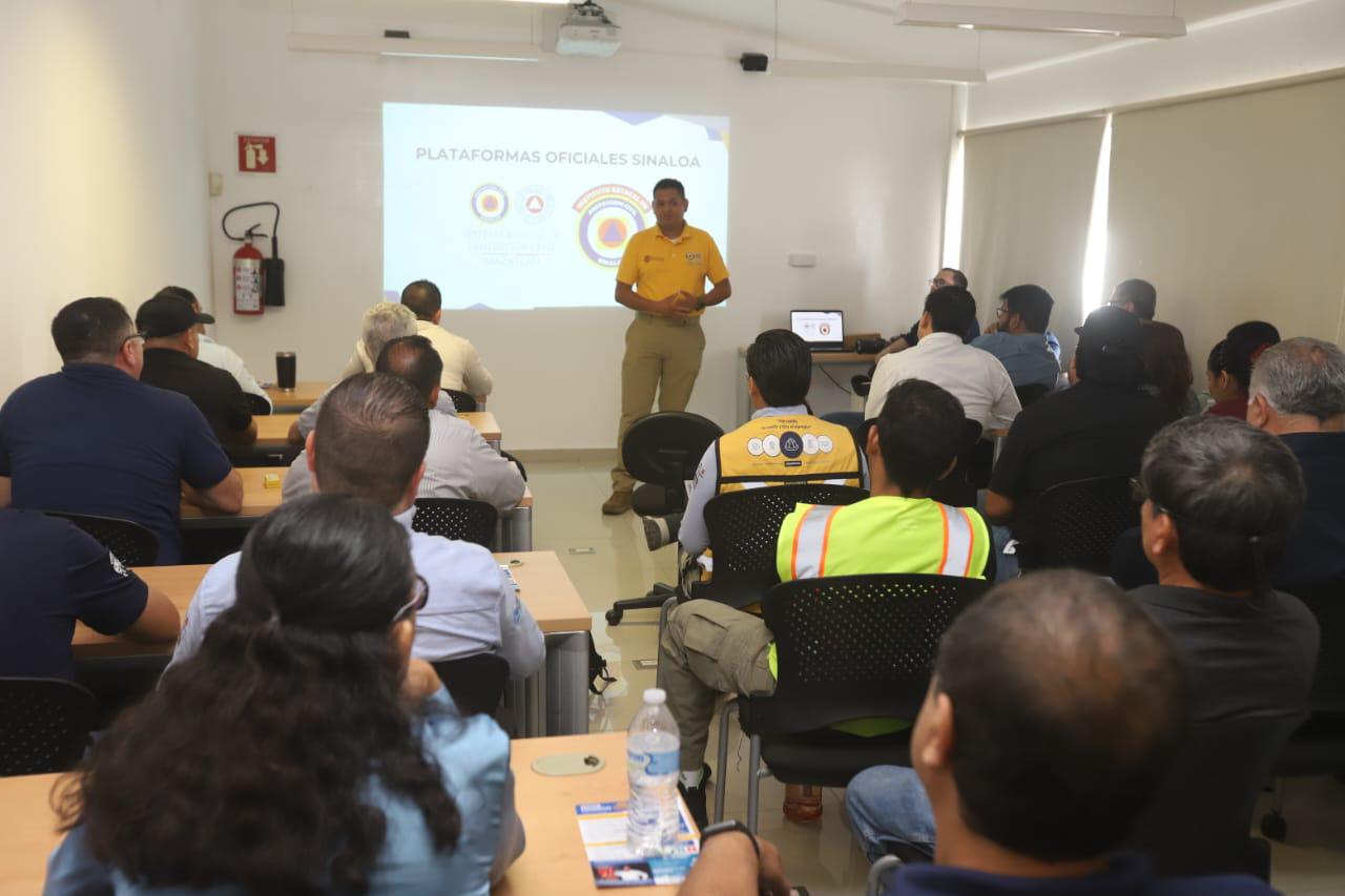 $!Exhortan a población y a empresas a estar preparados para prevenir afectaciones por fenómenos meteorológicos