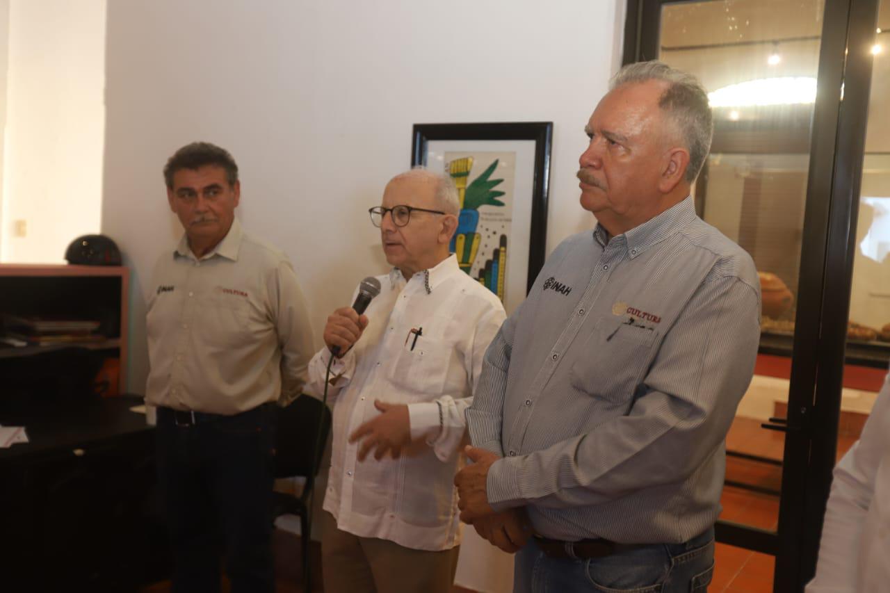 $!Diego Prieto destacó el trabajo que se ha realizado en la investigación, conservación, recuperación, valoración, sensibilización social en relación con el patrimonio cultural de Mazatlán, la costa Sinaloense y del occidente mexicano.