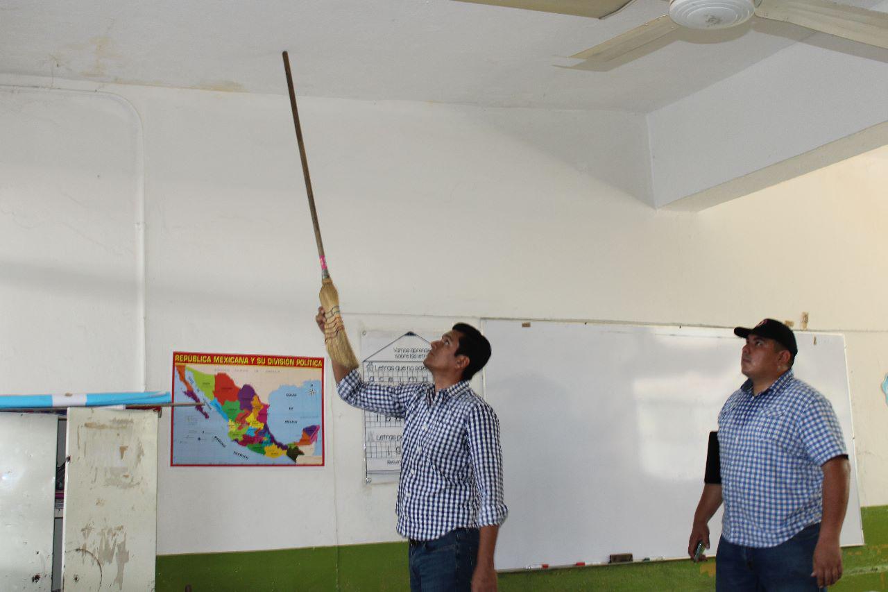 $!Inspecciona Sepyc y Protección Civil escuelas de Escuinapa